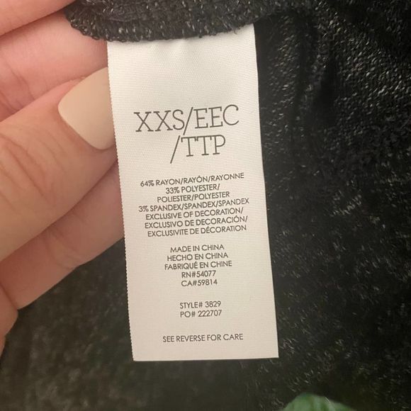 cAbi | PJ Dress 3829 Long Sleeve Mini Super Soft XXS - Picture 5 of 5